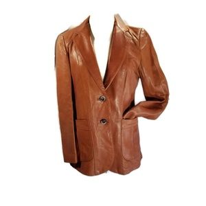 Vintage 1970s Women's Leather Jacket